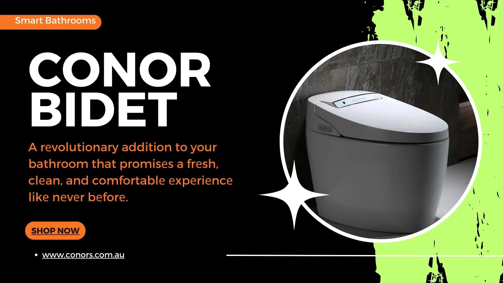 Conor Bidet Smart Toilet Technology