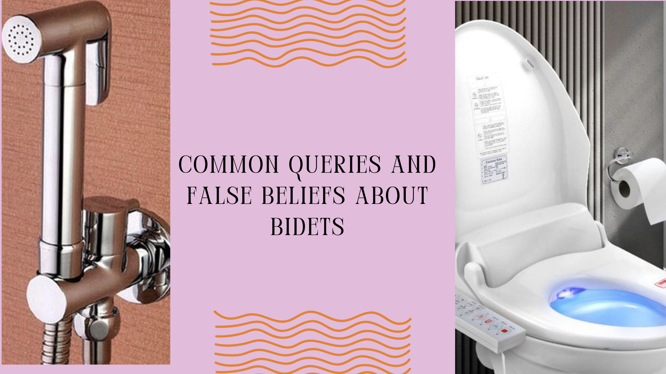 Common queries and false beliefs about bidets
