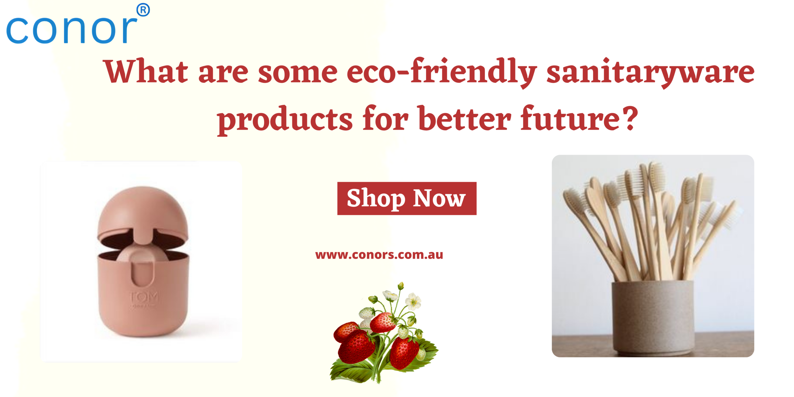 What are some eco-friendly sanitaryware products for better future