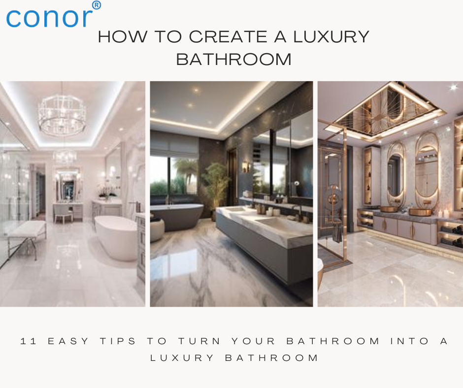 How to create a luxury bathroom