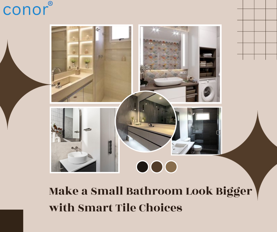 Make a Small Bathroom Look Bigger with Smart Tile Choices